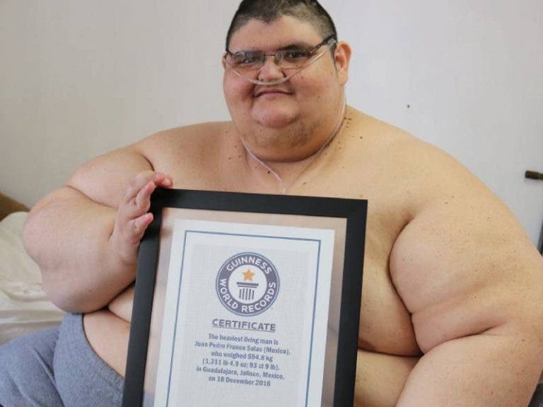¡Es mexicano! El hombre más gordo del mundo venció a la Covid-19