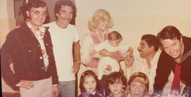 Nieto de Don Ramon publica foto inédita del elenco de "El Chavo del 8"