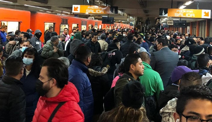 Nueva falla ocasiona el retiro de tren en Línea 7 del Metro y ¡No fue sabotaje!