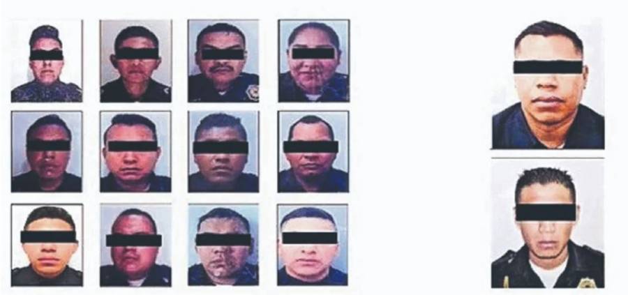 Por extorsionadores detienen a 14 policías de la SSC-CDMX