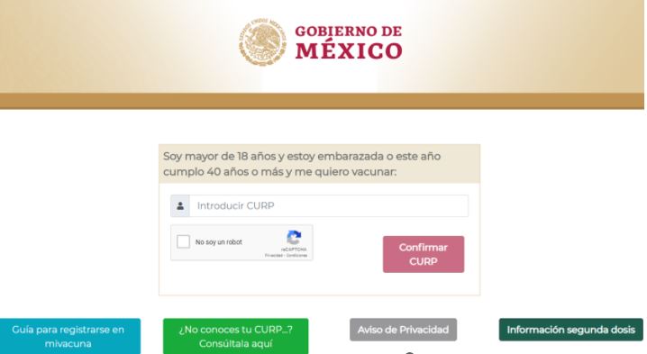 Registro para vacuna anti Covid de 40 a 49 ya está activo