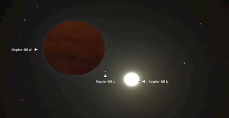 Hallan planeta más grande que Júpiter a 242 años luz