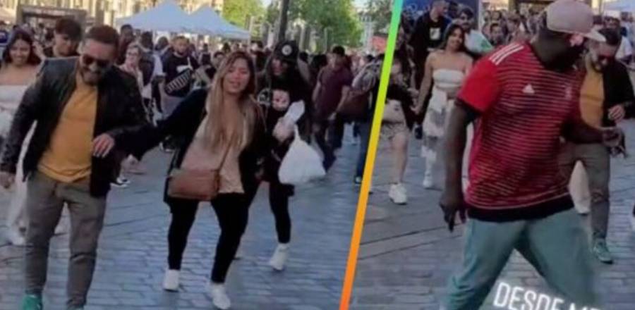 (VÍDEO) Mexicanos enseñan 'Payaso de rodeo' en París y se hacen virales