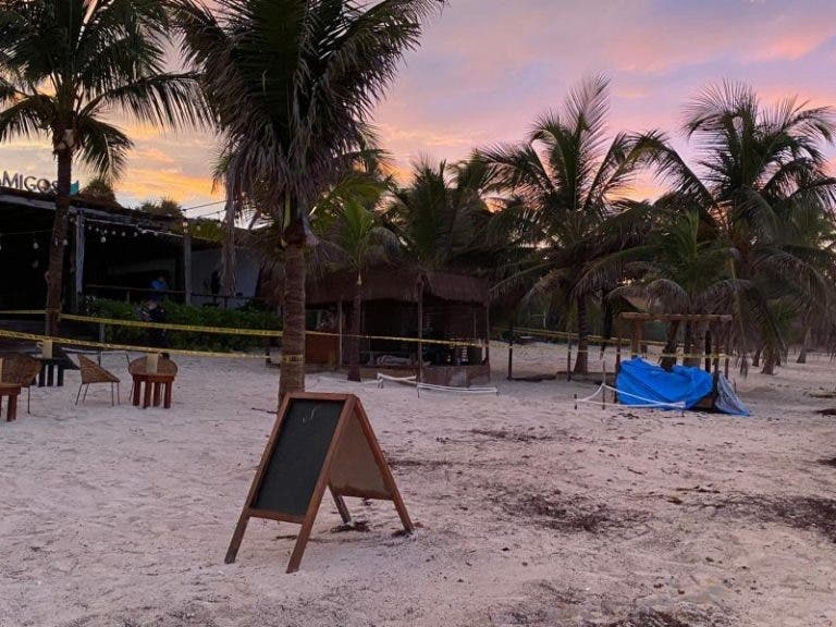 Tulum: Un rayo fulmina a una turista