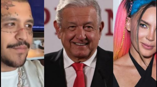 AMLO se burla de Christian Nodal por su fracaso con Belinda