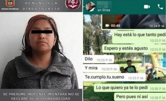 Vinculan a proceso a mujer que maltrató a sus hijos a petición de su amante