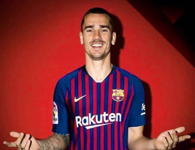 El Barcelona por fin hizo oficial el fichaje de Antoine Griezmann