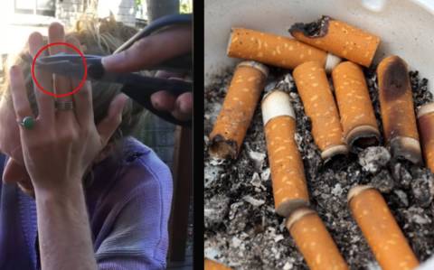 (VÍDEO) Joven busca que su amigo deje el cigarro con una loca estrategia
