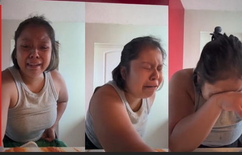 Mujer se quiebra y llora desesperada por ser ama de casa: "estoy muy harta"