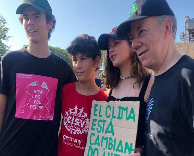 En Yucatán Premios Nobel de la Paz se suman a la protesta contra el cambio climático