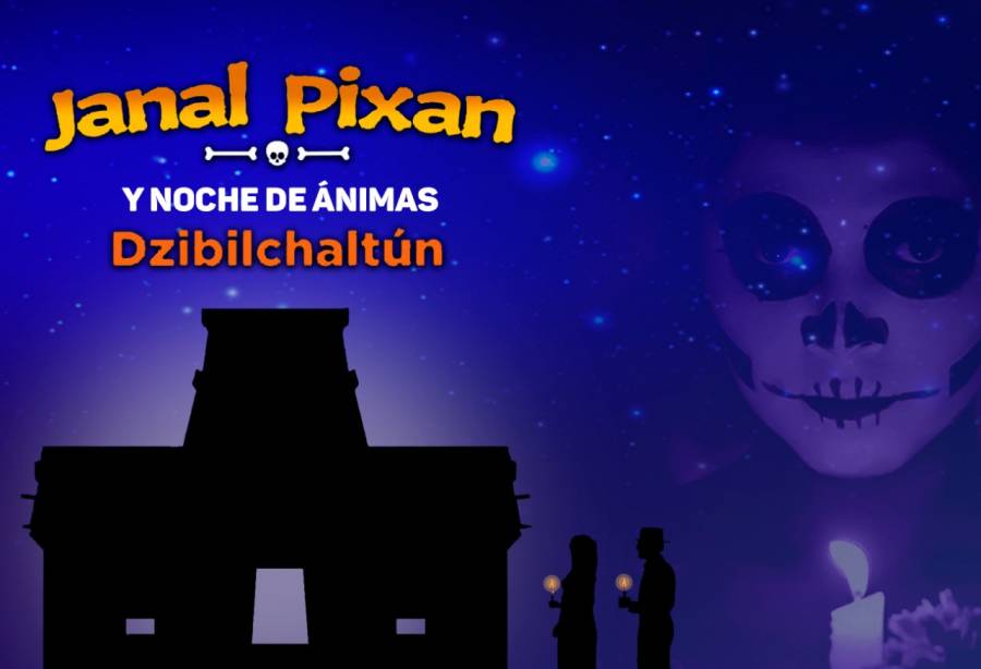 Mañana en Dzibilchaltún: Janal Pixan y Noche de ánimas; acude con tu familia