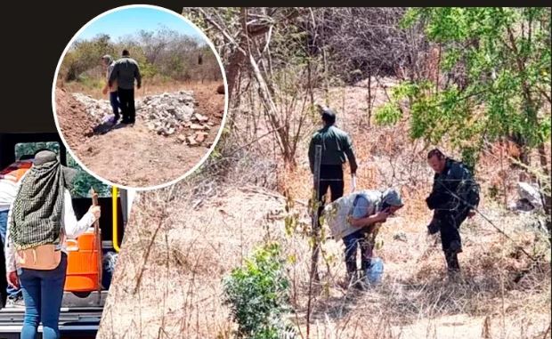 Hombre pasea, como si nada, con huesos humanos en Sinaloa