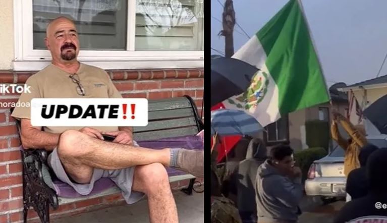 (VÍDEO) Estadunidense corre a mexicanos de su calle; ellos se organizan y hacen esto