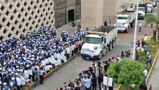 Vila da el banderazo de inicio a la campaña de descacharrización 2019 en Mérida