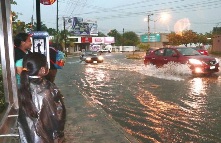 Para evitar inundaciones construirán más sistemas pluviales en Mérida