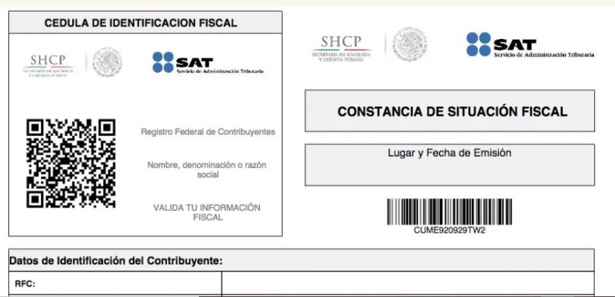 Truco para descargar del SAT tu constancia de situación fiscal sin contraseña