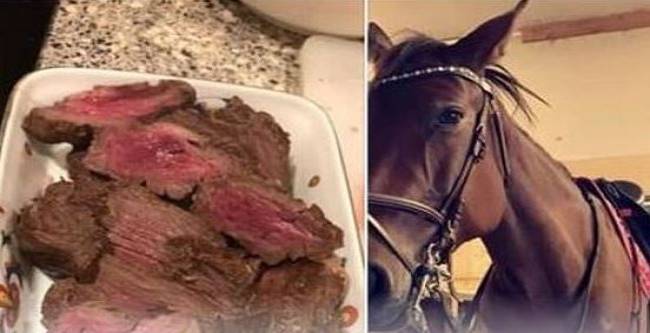 Amenazan a muchacha que se comió su caballo sacrificado y lo publicó en redes