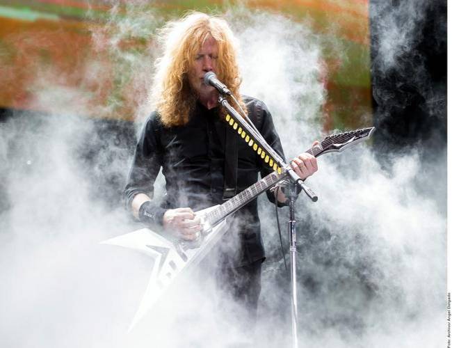 Diagnostican con cáncer a Dave Mustaine, ex integrante de Metallica