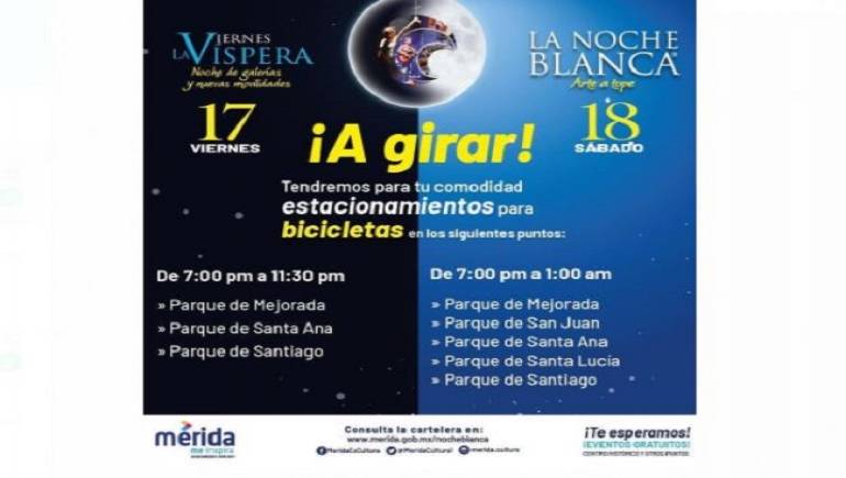 Dos días de caos vial en el centro de Mérida por la “Noche Blanca”