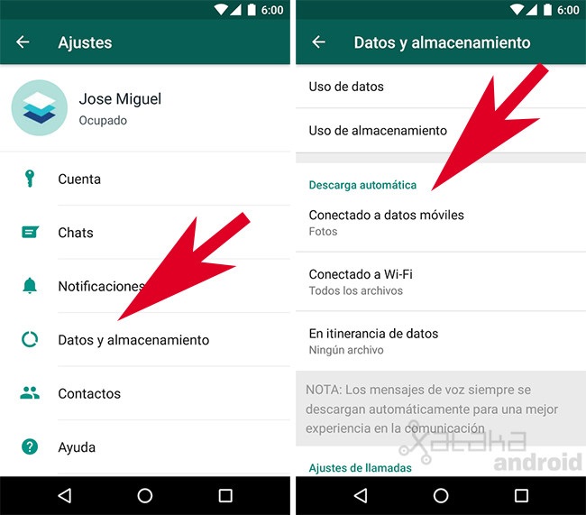 Cómo evitar que WhatsApp llene la memoria de tu teléfono