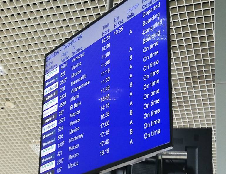 Interjet cancela vuelos a Cancún, Mérida y otros destinos “por falta de personal”