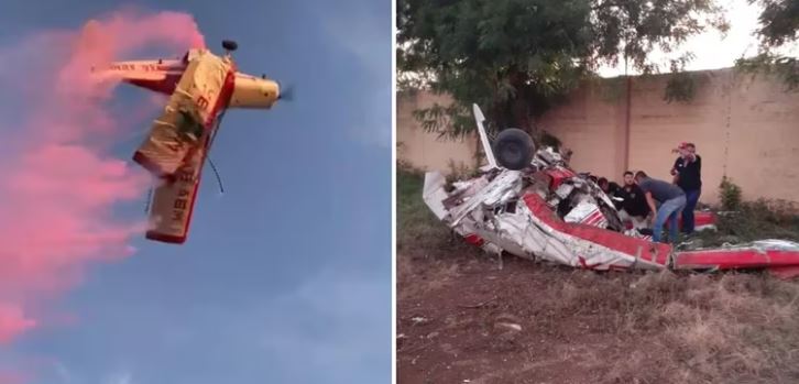 (VIDEO) Sinaloa: Avioneta se desploma tras acrobacia en fiesta de revelación de género