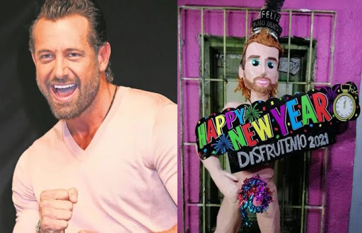 Esperan demanda de Gabriel Soto por hacer piñata con su imagen desnuda