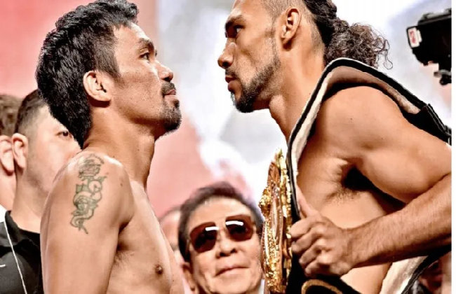 Keith Thurman quiere noquear a Manny Pacquiao ¿A quién le vas?