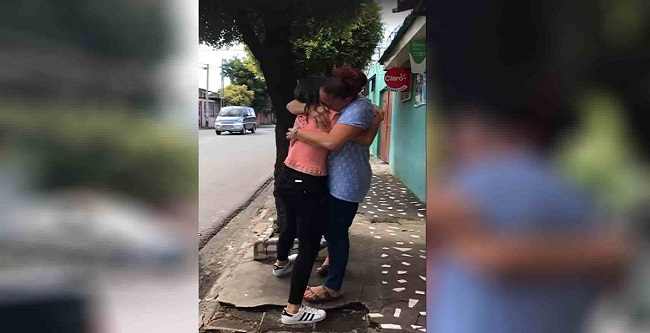 Madre se reencuentra con su hija luego de 10 años que ésta fue secuestrada