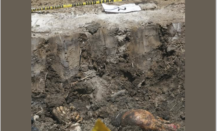 Hallan otro campo de exterminio ahora en en Ixtlahuacán: 43 muertos
