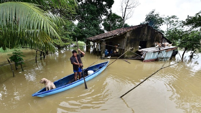 Lluvias en Tabasco rompen récord y deja a más de 77,000 damnificados