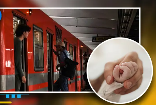 ¡Le salvaron la vida! Policías reaniman a bebé en la estación 4 Caminos del Metro CdMx