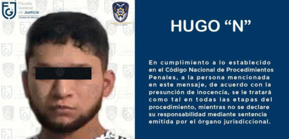 Cae "El Huguito", uno de los criminales más buscados en la CDMX