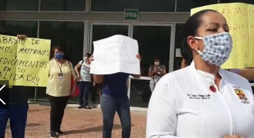 Hospital de Chiapas deja de ser "Covid" porque lo dejan sin insumos ni personal