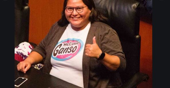 Senadora de Morena llama a votar por su partido y consejero del INE la reprende