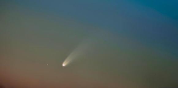 Cometa Neowise ilumina cielo de Zacatecas