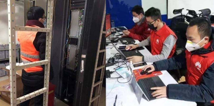 Hospital de Wuhan usa tecnología 5G de Huawei para diagnosticar a los enfermos