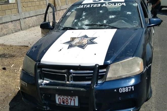 Edomex: Masacran a 13 policías en emboscada