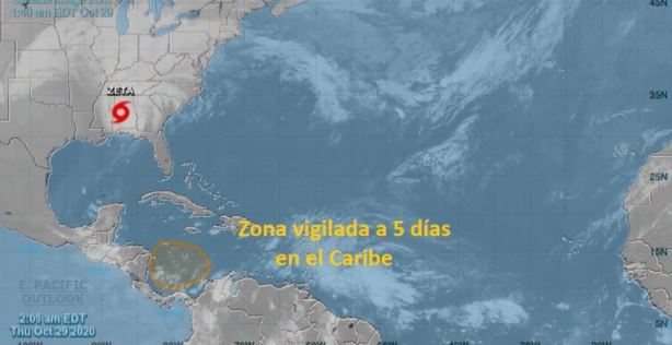 Zeta se degrada y el Caribe se activa de nuevo con otro fenómeno meteorológico