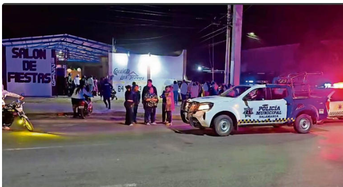 Gto: Ataque armado en boda deja saldo de tres muertos
