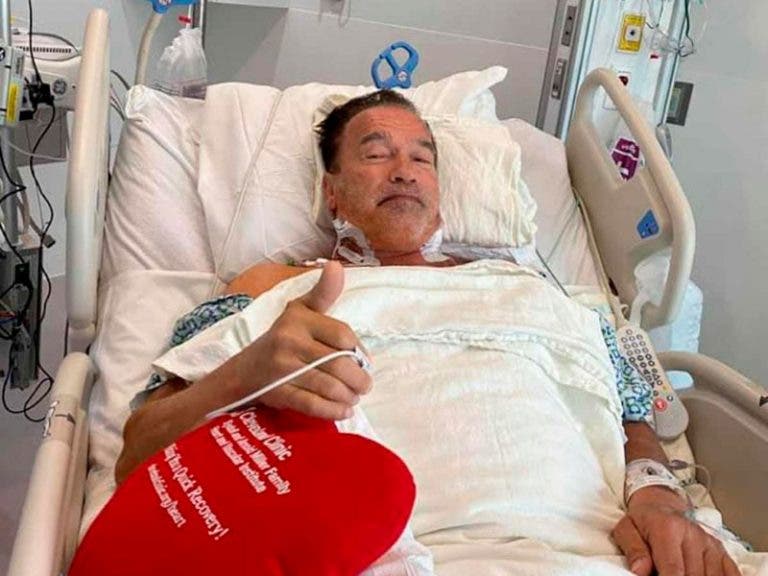 Arnold Schwarzenegger revela que fue operado del corazón