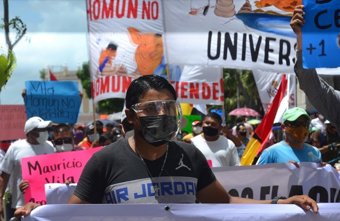 Mérida: Vecinos de Homún protestan contra granja porcícola