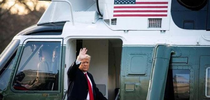 Donald Trump en su último discurso: “Estaremos de vuelta”