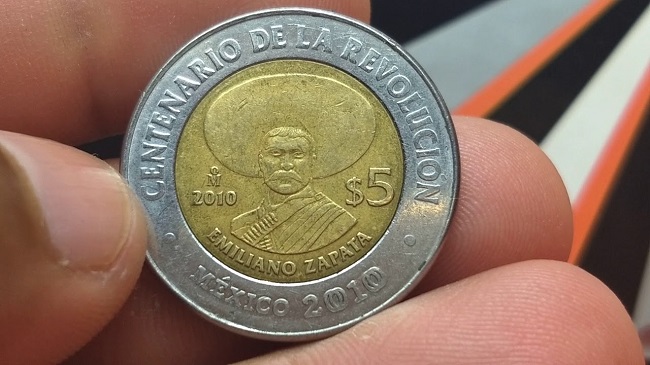 Viejas monedas de Zapata que valen miles de pesos