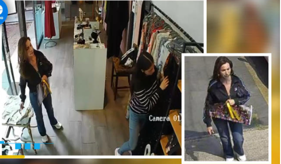 CDMX; Mujer roba collar de $4,500 y lo esconde en envoltura de regalos