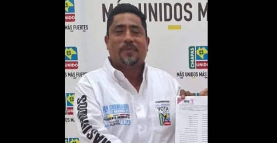 Asesinan a candidato a alcaldía de municipio de Chiapas