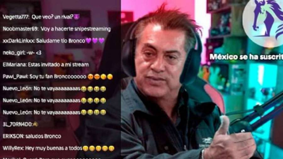 El Bronco ‘gamer’: Así inició su carrera como ‘streamer’ tras dejar la gubernatura