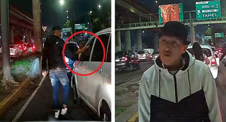 (VIDEO) CDMX: Gandallas extorsionan por acceder a avenida; automovilistas están hartos