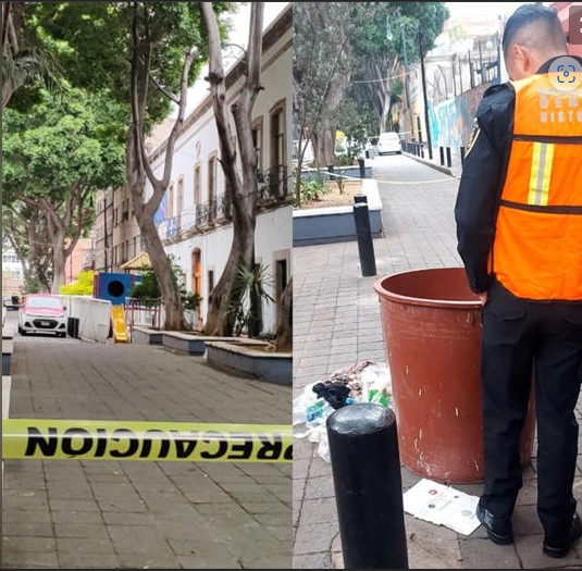 Horror en CDMX: Hallan cadáver doblado en un bote de basura