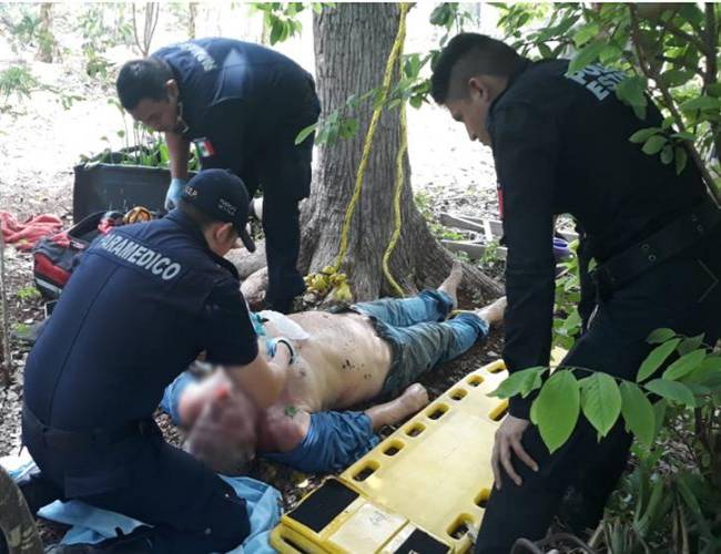 Yucatán: Frustran el suicidio de un alemán en Tecoh